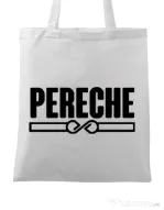 Sacosa din panza Pereche Alb