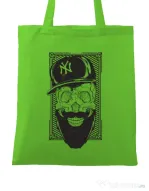 Sacosa din panza Swag Verde mar