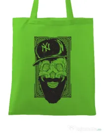 Sacosa din panza Swag Verde mar