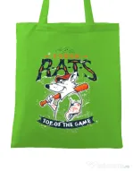 Sacosa din panza The rough rats Verde mar