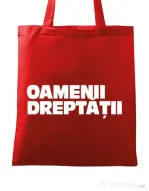 Sacosa din panza Tricou OD Rosu