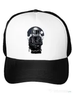 Sapca personalizata Astronaut rebel Alb