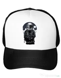 Sapca personalizata Astronaut rebel Alb