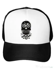 Sapca personalizata Bicycle love Alb