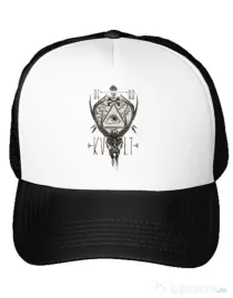 Sapca personalizata Dead kult Alb