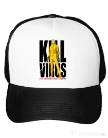 Sapca personalizata Kill bill Alb
