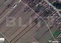 Teren de vânzare, 4.000 mp, 1.573 mp intravilan, acces din