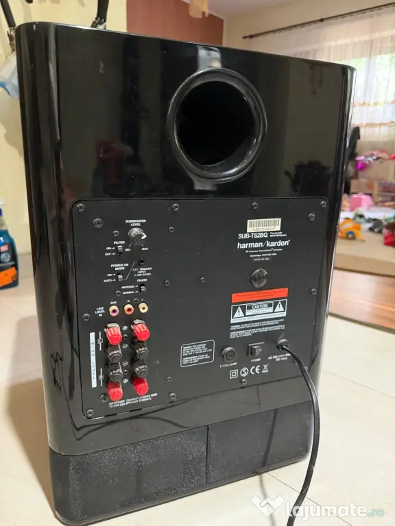 Subwoofer Harman Kardon SUB-TS2BQ – mare, puternic – difuzor bazaie