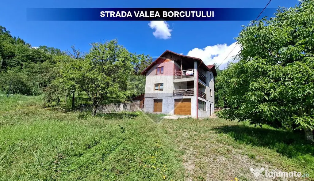 CASA cu priveliste si teren pe Valea Borcutului