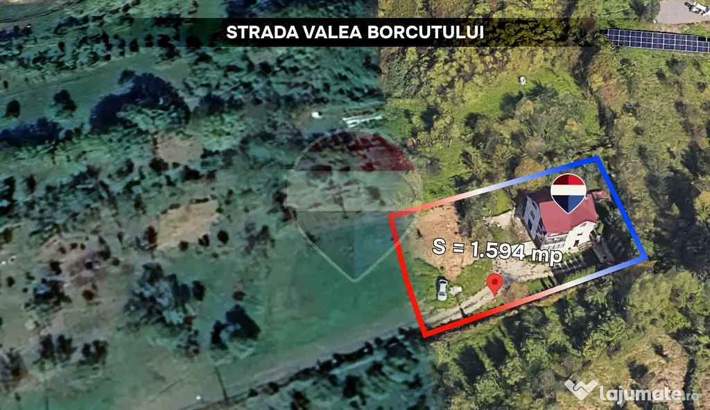 CASA cu priveliste si teren pe Valea Borcutului