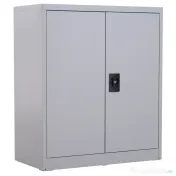Vinsetto Dulap pentru Documente cu Raft Reglabil și Încuietoare de Siguranță, 80x40x92,5 cm, Gri | Aosom Romania 
