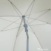 Outsunny Umbrelă de Grădină cu Acoperiș Reglabil, Φ220cm, Crem Alb | Aosom Romania