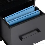 HOMCOM comoda documente, 3 sertare, 39.2x40x65.4 cm | Aosom Romania 