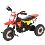 Homcom Tricicleta Copii 18–36 Luni – Stil Motocicleta cu Lumini & Sunete