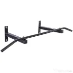 HOMCOM Bara Flotari la Perete Profesionala cu Schelet in Otel, 116 x 43 x 20cm, Negru