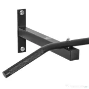 HOMCOM Bara Flotari la Perete Profesionala cu Schelet in Otel, 116 x 43 x 20cm, Negru 