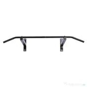 HOMCOM Bara Flotari la Perete Profesionala cu Schelet in Otel, 116 x 43 x 20cm, Negru 