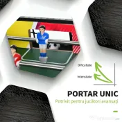 HOMCOM Masa de Fotbal cu 2 Tabele de Scor, din Lemn, Oțel Inoxidabil și Plastic, 86,5x43,5x63 cm, Multicolor 