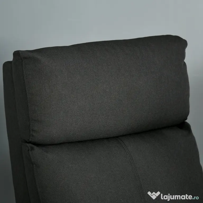 HOMCOM fotoliu recliner, 69x87x100,5cm, negru | AOSOM RO