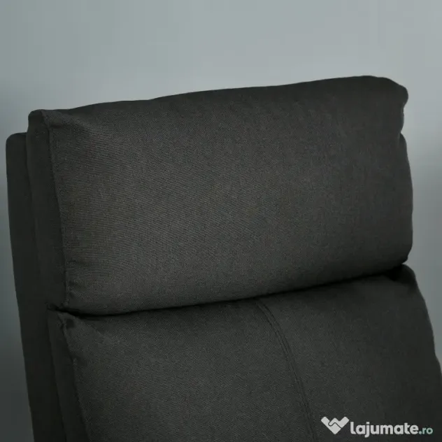 HOMCOM fotoliu recliner, 69x87x100,5cm, negru | AOSOM RO