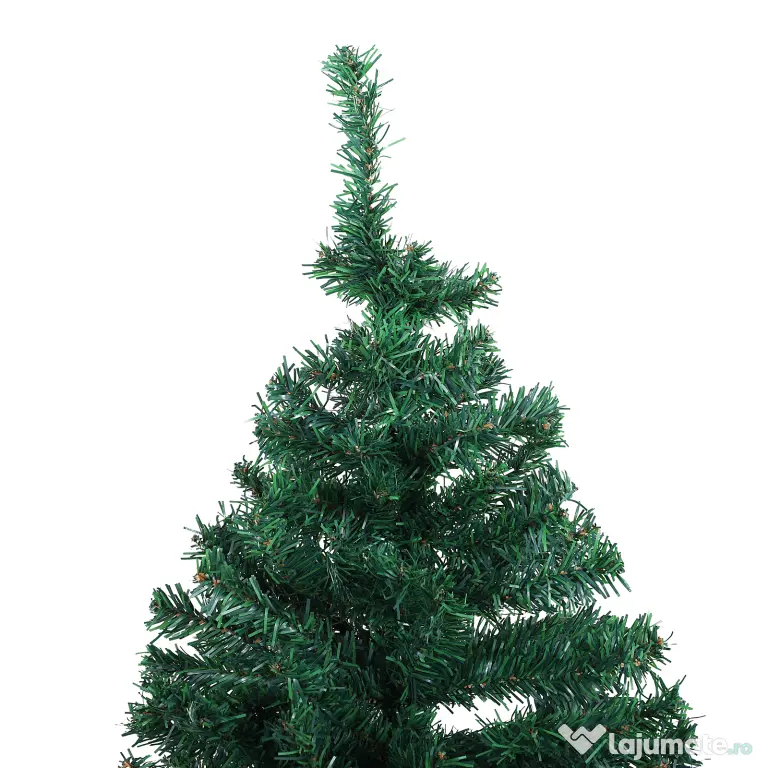Brad de Craciun 180cm, brad artificial cu baza, brad verde, decoratiune de craciun de sarbatori HOMCOM | Aosom Romania