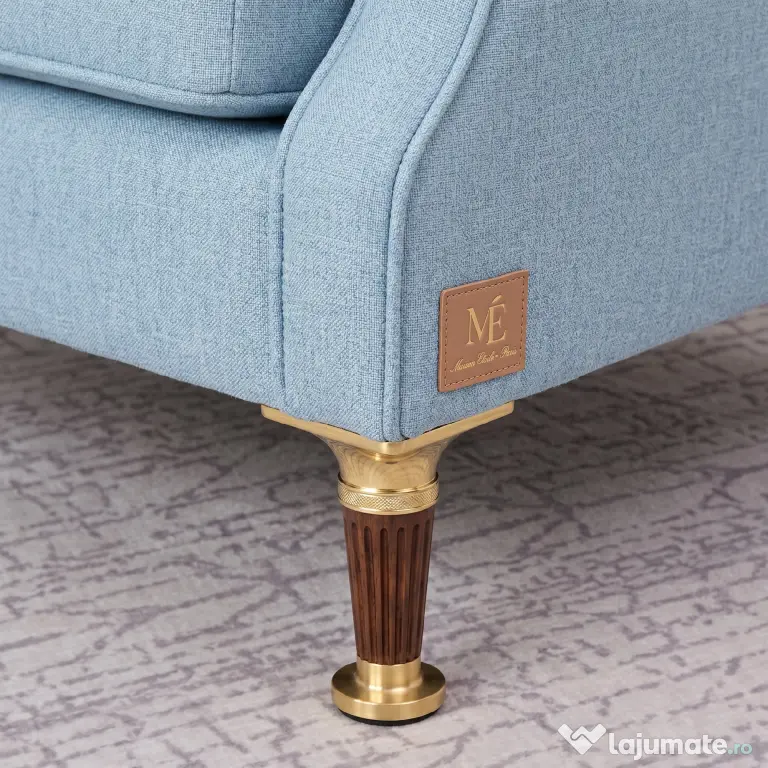 HOMCOM Scaun pentru Camera Copiilor în Material Textil Max. 65 kg 49x45x44cm Albastru | Aosom Romania