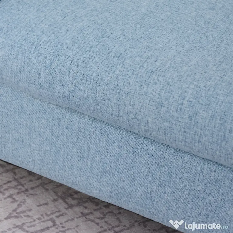 HOMCOM Scaun pentru Camera Copiilor în Material Textil Max. 65 kg 49x45x44cm Albastru | Aosom Romania