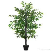 Arbore Artificial de Banan Outsunny, Planta Artificiala, bananier artificial | Aosom Romania