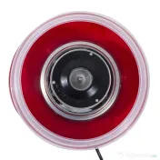 HOMCOM Aparat pentru Vată de Zahăr 450W din PP, Inox și Aluminiu 27x26x18 Roșu 