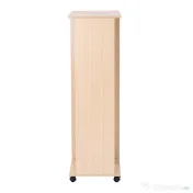 HOMCOM dulap deschis cu cuier si 3 rafturi, 80 x 40 x 128 cm 