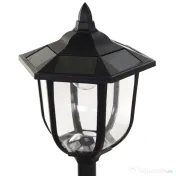 Outsunny Lampa de Extern cu 6 Lumini LED Pornire Automata Impermeabil 