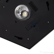 Outsunny Lampa de Extern cu 6 Lumini LED Pornire Automata Impermeabil 