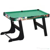 HOMCOM Masă de Joc 6 în 1 cu Fotbal de Masă, Biliard, Air Hockey, Ping Pong, Inele și Hochei pe Iarbă, 118x104x71 cm 