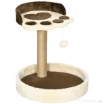 PawHut Ansamblu pentru pisici, centru de activitate pentru pisici, jucarie de catarat pisici, maro