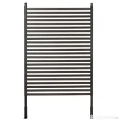 Outsunny Gard Modular Autoportant pentru Grădină din Oțel, 93x22x150 cm, Maro | Aosom Romania 