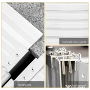 HOMCOM Rampe Mobile pentru Scaune cu Roți și Scutere, Pliabilă, Antiderapantă, Aliaj, Capacitate 272kg, 183x72x5cm, Silver | Aosom Romania 