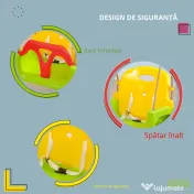 Leagan Copii 9–36 Luni – Plastic PP Rezistent & Franghie Reglabila