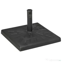 Outsunny Suport Umbrelă de Grădină din Rășină 19kg, Bază Pătrată pentru Stabilitate, Greutate Suport Umbrele | Aosom Romania