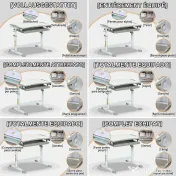 HOMCOM Set Masă și Scaun pentru Copii 6-12 ani, Reglabil pe Înălțime, cu Blat Înclinabil la 45°, 66x47x52-77 cm, Gri | Aosom Romania 