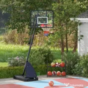 SportNow Cos Baschet Reglabil 2.4-2.9 m – Baza Stabila & Mobila 