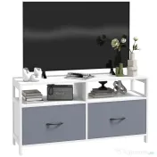 Suport Dulap TV pentru Televizoare de pana la 45”, cu Sertare Pliabile si Rafturi de Depozitare pentru Camera de Zi, Dormitor HOMCOM | Aosom Romania 