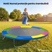 SPORTNOW Husa de 10FT pentru Arcuri de Trambulina, Saltea de Siguranta de Rezerva pentru Trambulina 