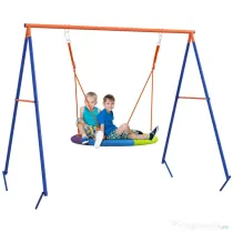Outsunny Set de leagan pentru gradina, Multicolor