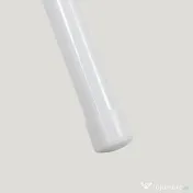 HOMCOM Set de 2 Scaune Pliabile, Scaune Moderne cu Perne din Poliester pentru Acasă și Birou, 45x46x78 cm, Alb | Aosom Romania 