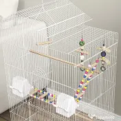 PawHut Colivie pentru Perusi, Canari, Papagali cu Accesorii, Jucării și Tavă | Aosom Romania