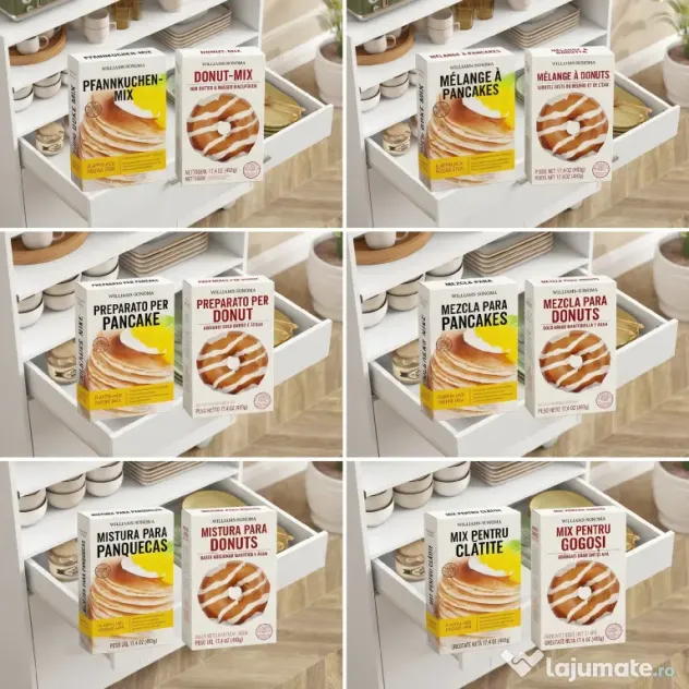 HOMCOM Dulap pentru Cuptorul cu Microunde cu Roți, Bufet de Bucătărie cu Sertar, Blat pentru Electrocasnice, Dulap cu 2 Uși, Raft Glisant și Raft Deschis, Cărucior de Bucătărie pentru Sufragerie, 59x40x92cm, Alb | Aosom Romania