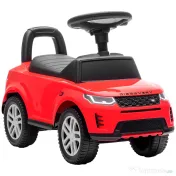 AIYAPLAY Mașinuță pentru Copii cu Licență Land Rover cu Claxon și Spațiu de Depozitare, 65,5x28x42 cm, Roșu | Aosom Romania