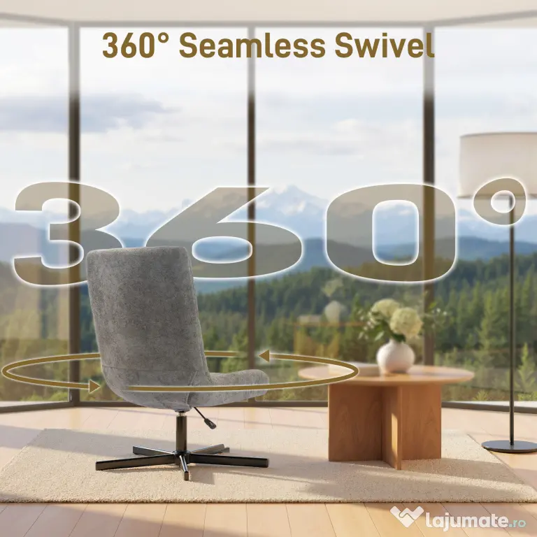 HOMCOM Scaun reclinabil pe 4 niveluri cu otoman separat în efect de catifea, 66x80x93-104 cm, Gri | Aosom Romania