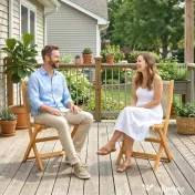 Outsunny set mobilier ratan balcon apartament terasă verandă bistrou grădină | Aosom Romania