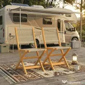 Outsunny set mobilier ratan balcon apartament terasă verandă bistrou grădină | Aosom Romania